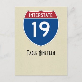 Tarjeta de mesa número de foto 19