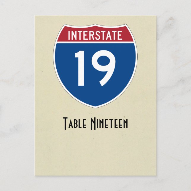 Tarjeta de mesa número de foto 19 (Anverso)