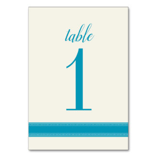 Tarjeta De Mesa Número de tabla de Aqua, Rótulo de tabla de Bodas