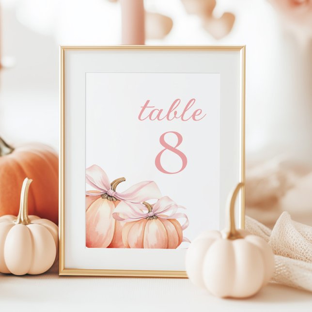 Tarjeta De Mesa Números de tabla de abalorio rosado (Subido por el creador)