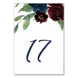 Tarjeta De Mesa Números de tabla para KJ #17