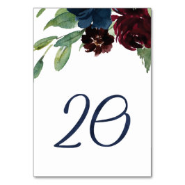 Tarjeta De Mesa Números de tabla para KJ #20