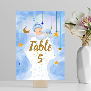 Tarjeta De Mesa Números de tabla Twinkle Twinkle Little Star