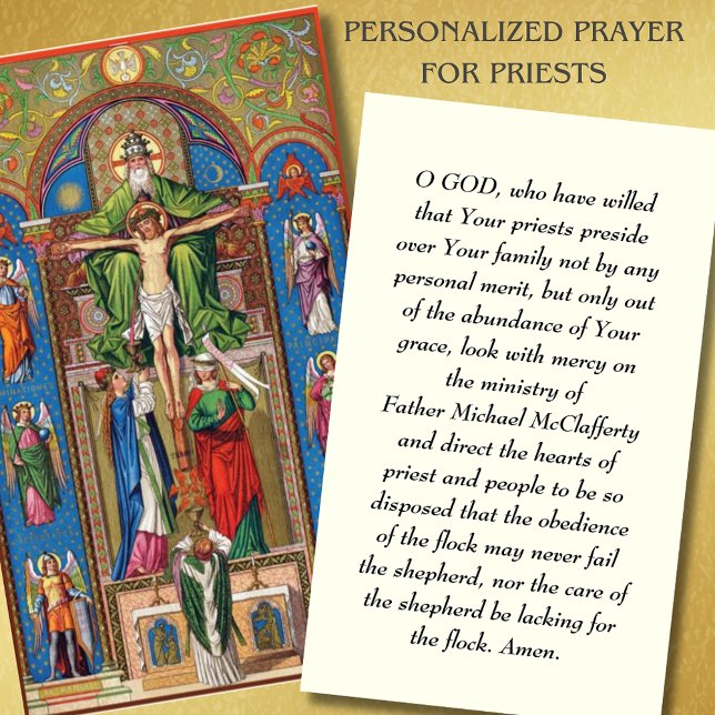 Tarjeta De Mesa Oferta Masiva de Oración del Sacerdocio Católico (Subido por el creador)