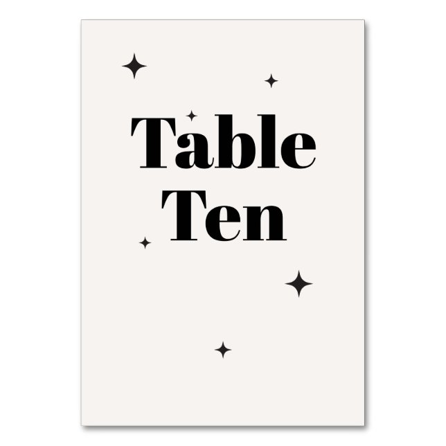 Tarjeta De Mesa OLIVIA Desayuno Boda moderno marfil-celeste (Anverso)