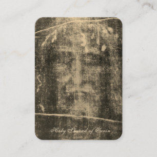 Tarjeta De Mesa Oración Católica Cara Sagrada de Jesus Shroud Turi