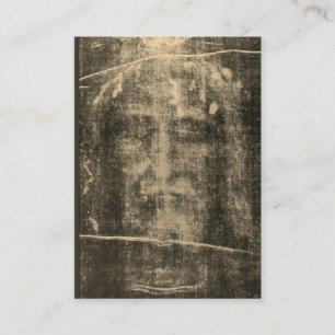 Tarjeta De Mesa Oración Católica Cara Sagrada de Jesus Shroud Turi