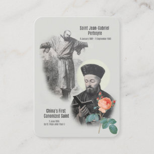 Tarjeta De Mesa Oración católica St. Jean-Gabriel Perboyre