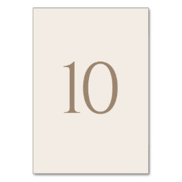 Tarjeta De Mesa Oro romántico vintage y Boda de marfil