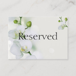 Tarjeta De Mesa Orquídea elegante suave