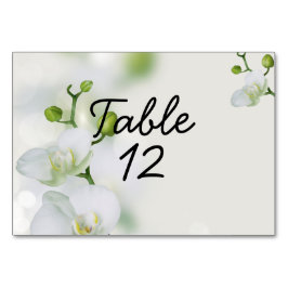 Tarjeta De Mesa Orquídea elegante suave