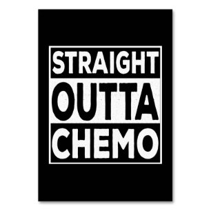 Tarjeta De Mesa Outta Chemo