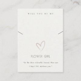 TARJETA DE MESA PANTALLA DE REGALO DE NIÑAS DE FLORES DE CORAZÓN B