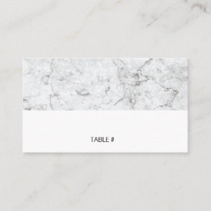 Tarjeta De Mesa Paquetes modernos de mármol - planos