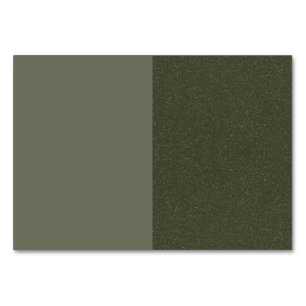 Tarjeta de mesa para eventos en moderno verde musg