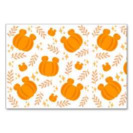 Tarjeta De Mesa Parche de calabaza suave y acogedor