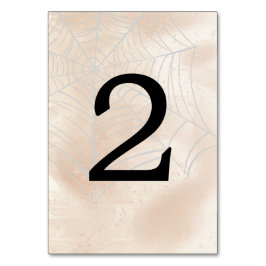 Tarjeta De Mesa Parejita Siniestra Mesa Número 2