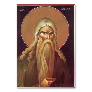 Tarjeta De Mesa Patriarca Abraham