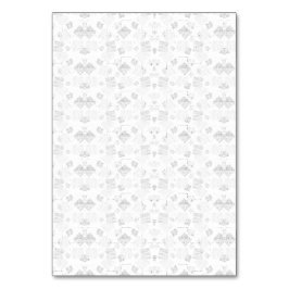 Tarjeta De Mesa Patrón abstracto repetitivo de formas estilizadas 