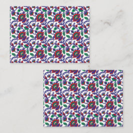 Tarjeta De Mesa Patrón simétrico y sin fisuras con repetición