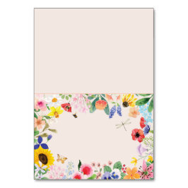 Tarjeta De Mesa Pequeña mamá silvestre Bee Baby Shower Place Card