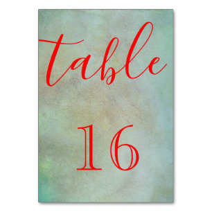 Tarjeta De Mesa Personalizado personalizado, su propia mesa de gui