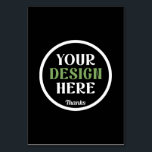 Tarjeta De Mesa personalizado, único, elegante y minimalista hersh<br><div class="desc">Este diseño es accesible para todos. Siéntase libre de personalizar el logotipo,  imágenes,  texto y colores según sus preferencias. Muchas gracias.</div>