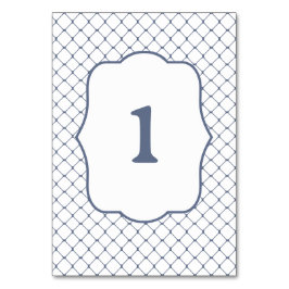 Tarjeta De Mesa Pesca Número de tabla neto Acero Azul