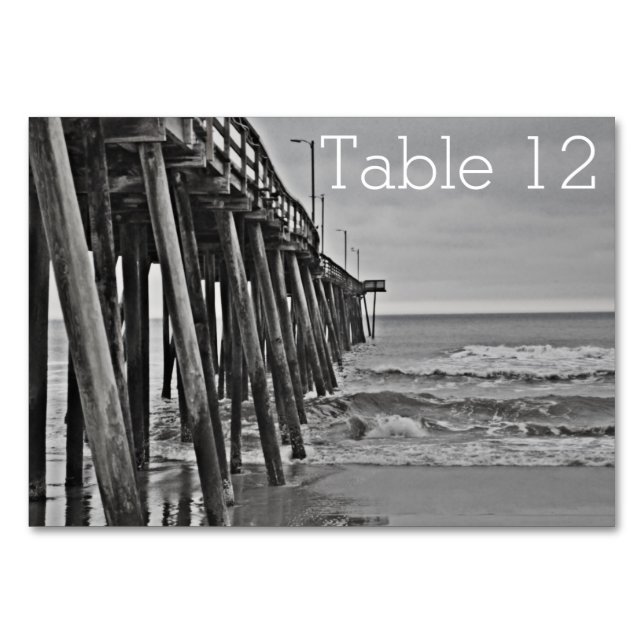 Tarjeta De Mesa Pier de Shirley Taylor (Anverso)