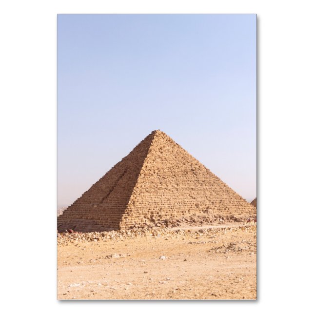 Tarjeta De Mesa Pirámides de Egipto (Anverso)