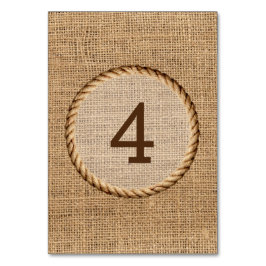 Tarjeta De Mesa Pista de guata de roya de campo