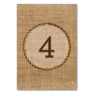 Tarjeta De Mesa Pista de guata de roya de campo