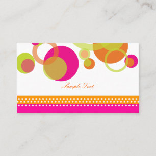 Tarjeta De Mesa PixDezines Mod Bubbles/tarjetas de plaza mitzvah