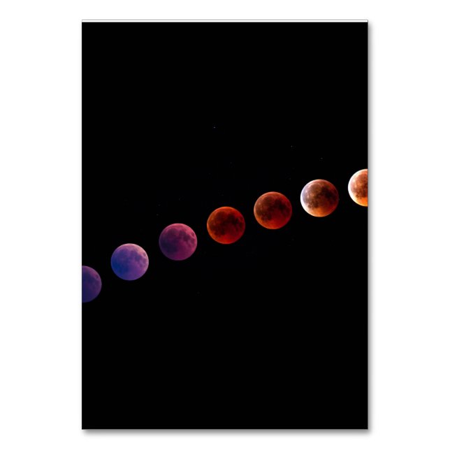 Tarjeta De Mesa Planetas en el sistema solar como la vida (Anverso)