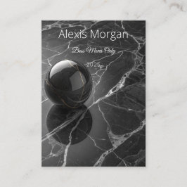 Tarjeta De Mesa Plantilla de borde minimalista moderno rosa-púrpur