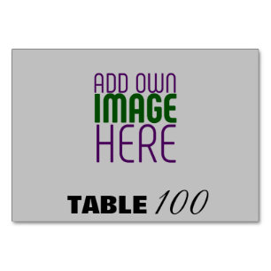 TARJETA DE MESA PLANTILLA DE TEXTO DE IMAGEN ASH SIMPLE EDITABLE M