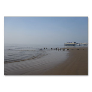 Tarjeta De Mesa Playa de Blackpool
