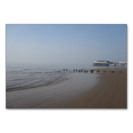 Tarjeta De Mesa Playa de Blackpool