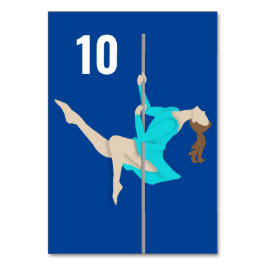 Tarjeta De Mesa Pole Fitness