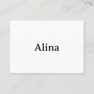 Tarjeta De Mesa Promoción de Marca Simple Cuadrado 3.5"x2.5" Plano