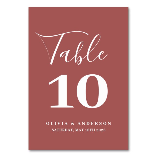 Tarjeta De Mesa Protea nativa acuarela Floral Boho Botánico (Anverso)