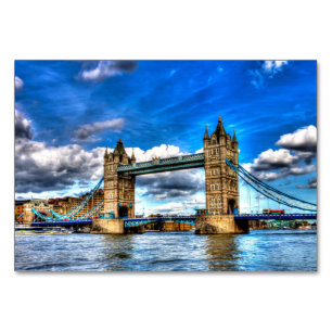 Tarjeta De Mesa Puente de torre