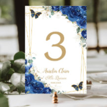 Quinceañera Royal Floral