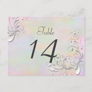 Tarjeta de mesa Rapsodia de primavera