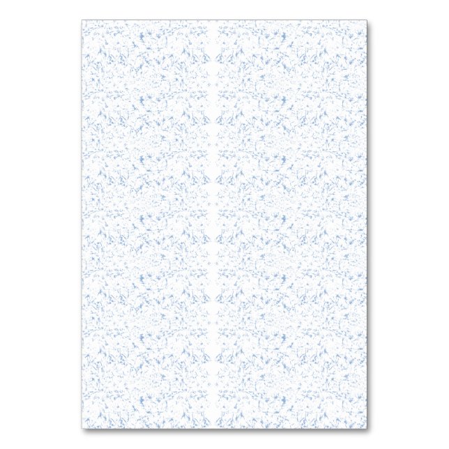 Tarjeta De Mesa Repetida, sutil, texturada, con fondo blanco (Anverso)