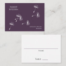 Rich Wine Purple Dandelion Seed Boda