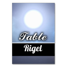 Tarjeta De Mesa Rigel