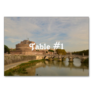Tarjeta De Mesa Roma