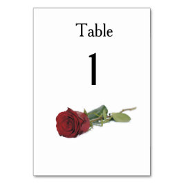 Tarjeta De Mesa Rosa Roja Moderna Ideas Elegantes De Boda Elegante