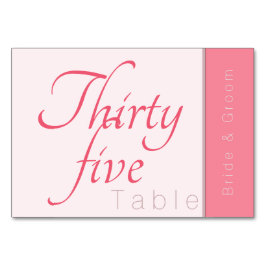 Tarjeta De Mesa Rosa Rosa Para Siempre Comienza Elegante Boda De G